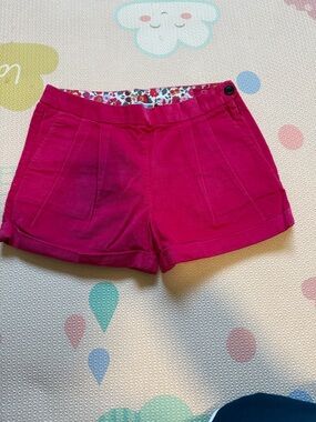 Jacadi Bright Pink Cuffed kids Shorts